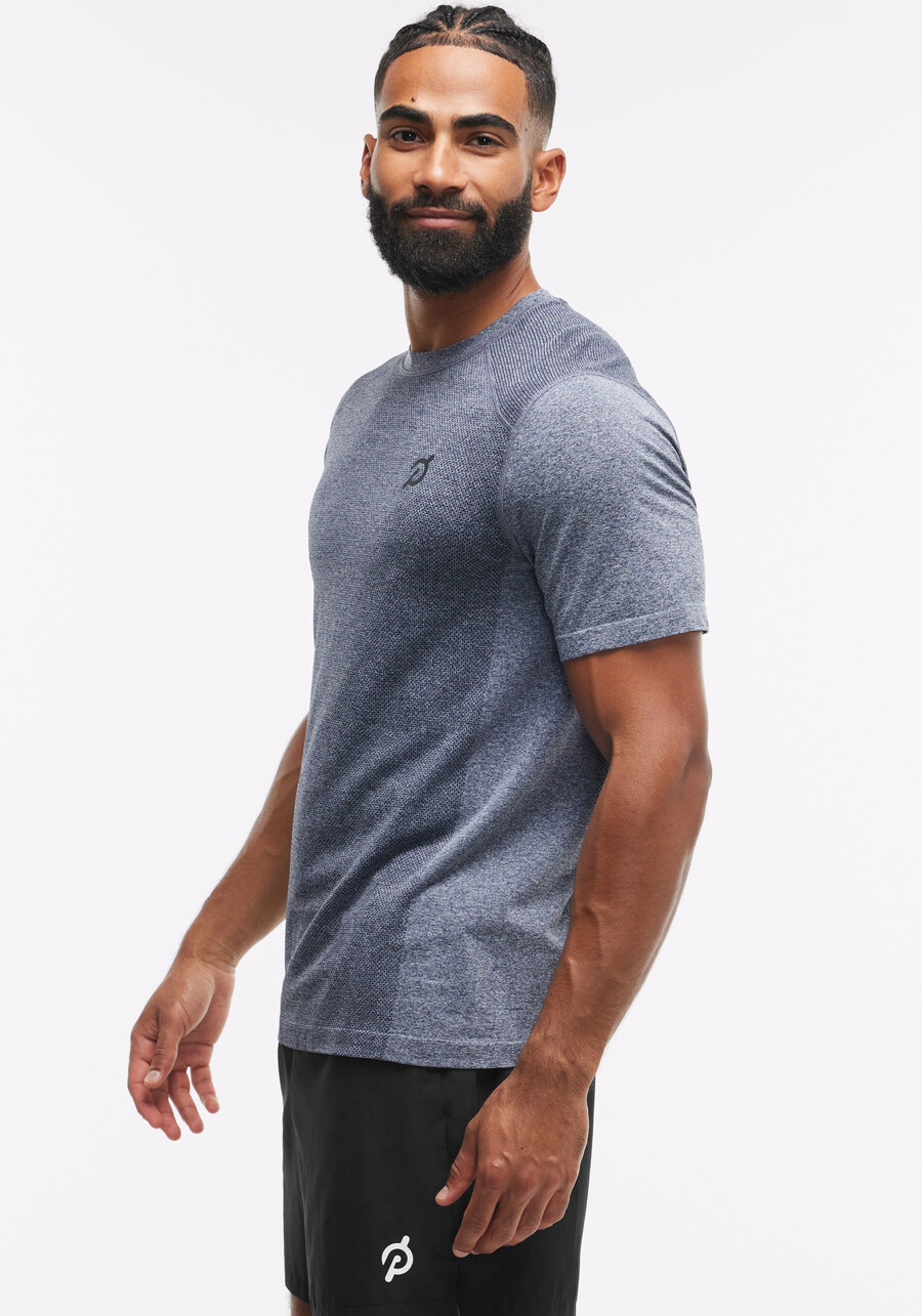 nahtloses kurzarm-shirt