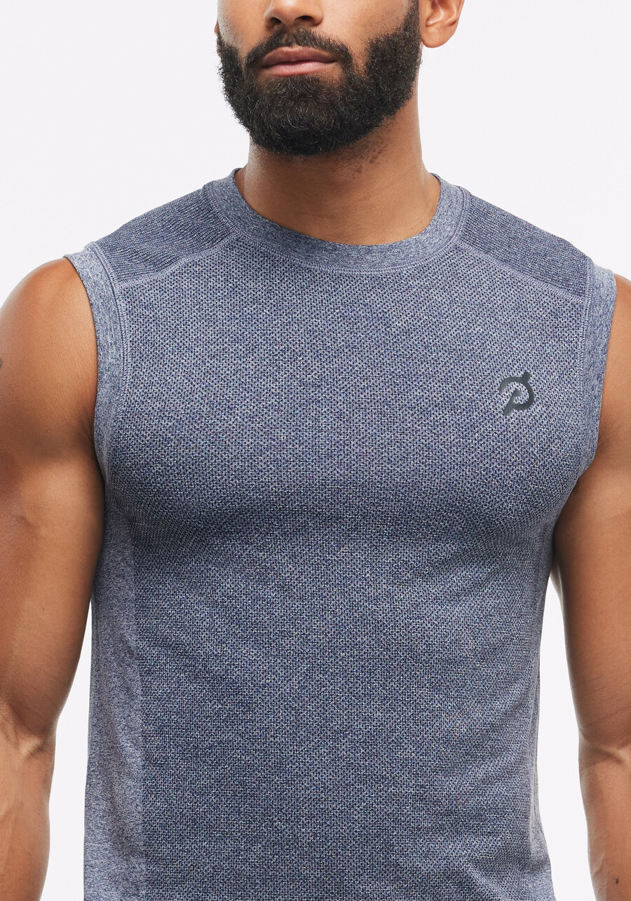 nahtloses muskel-tanktop