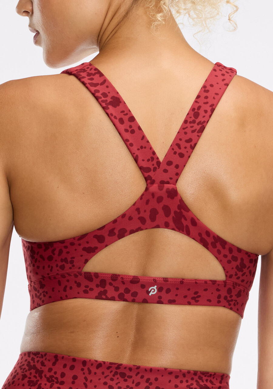 kadent-set mit granat-animal-print