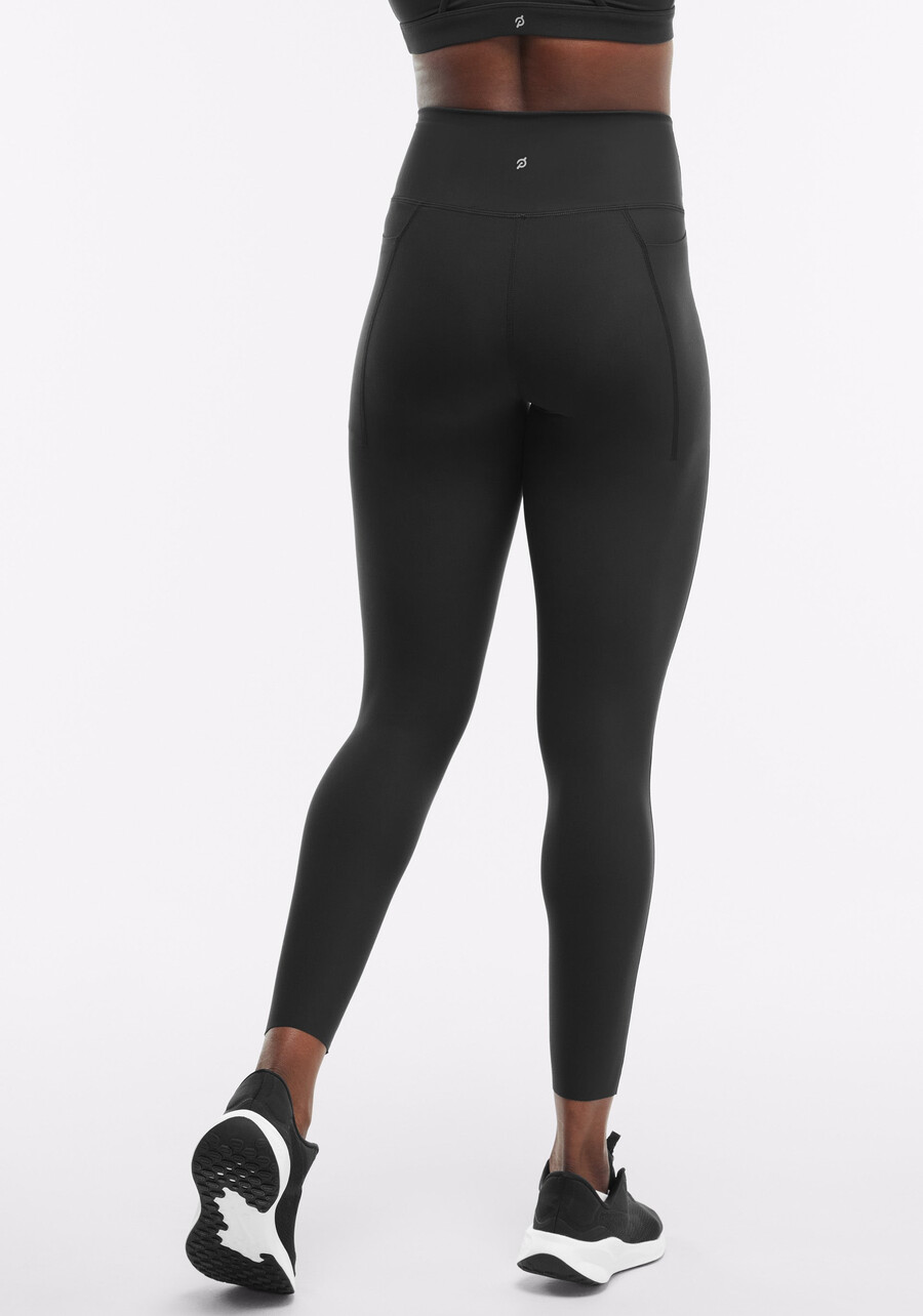 schwarzes cadent leggings-set