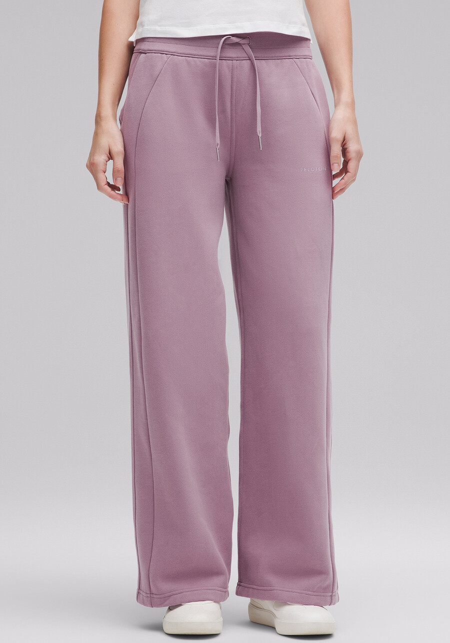 scuba mid-rise wide-leg hose normal
