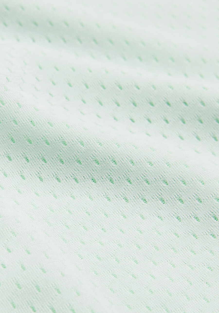 doppellagige mesh-shorts mit mittelhohem bund 5 zoll