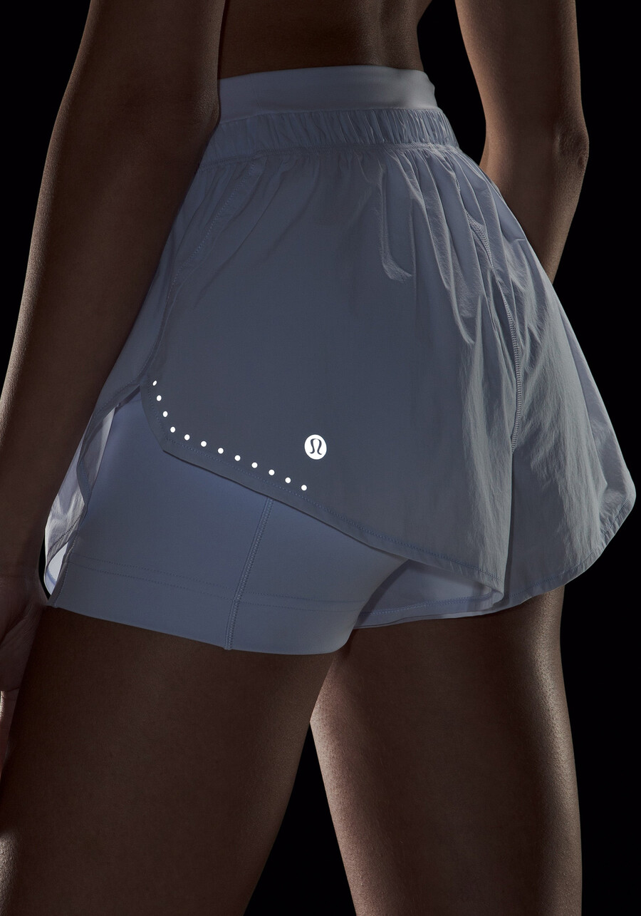 durchscheinende 2-in-1 high-rise short 3