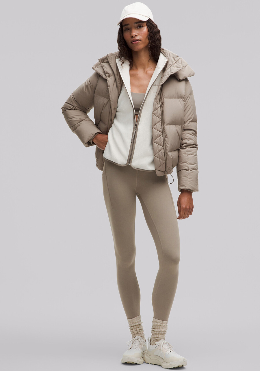 wunder puff damen-daunenjacke mit 600er füllung
