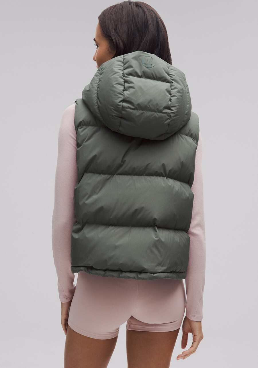 wunder puff 600-daunenfüllung cropped weste