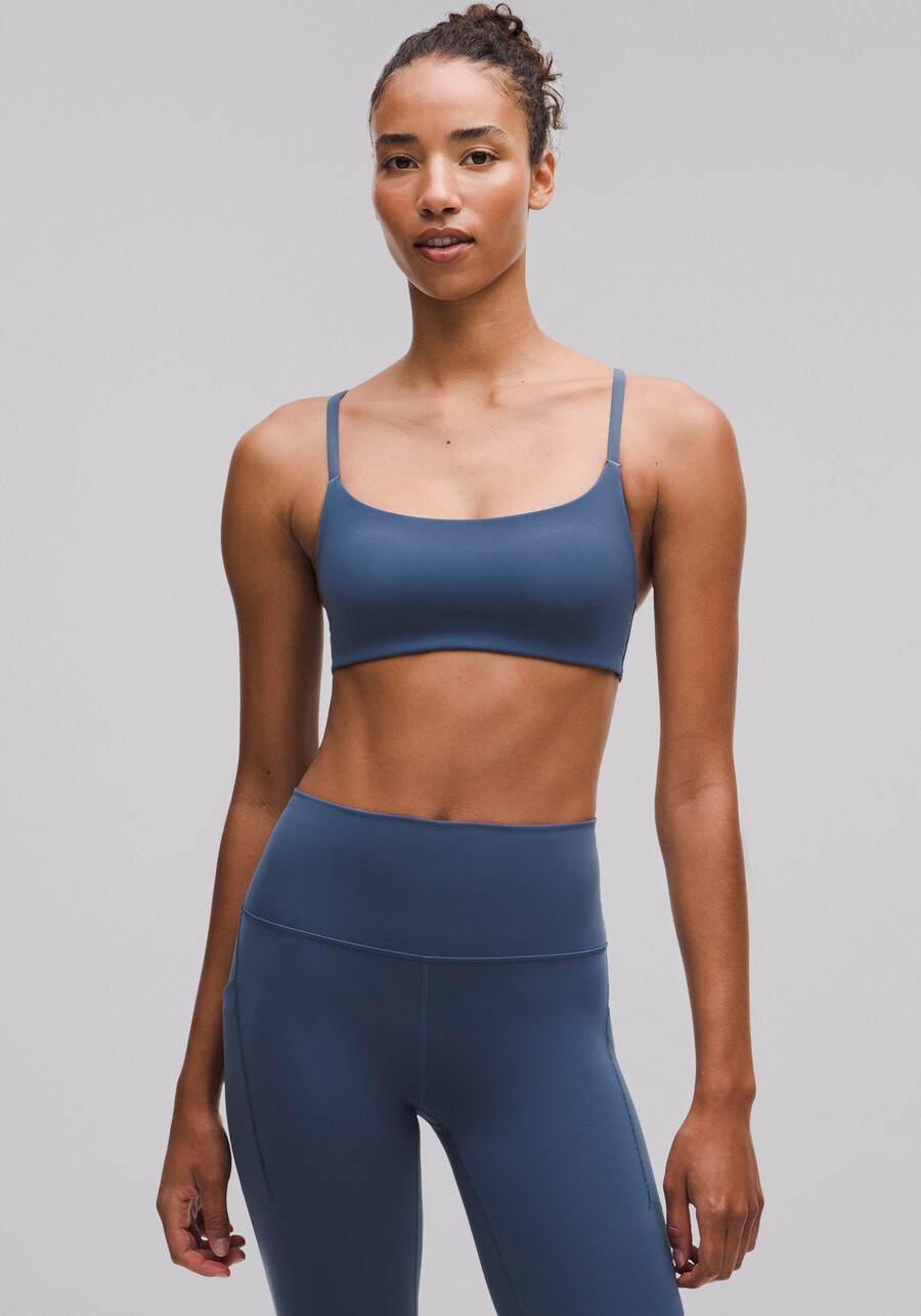wunder train strappy racer bra leichter halt ab cup