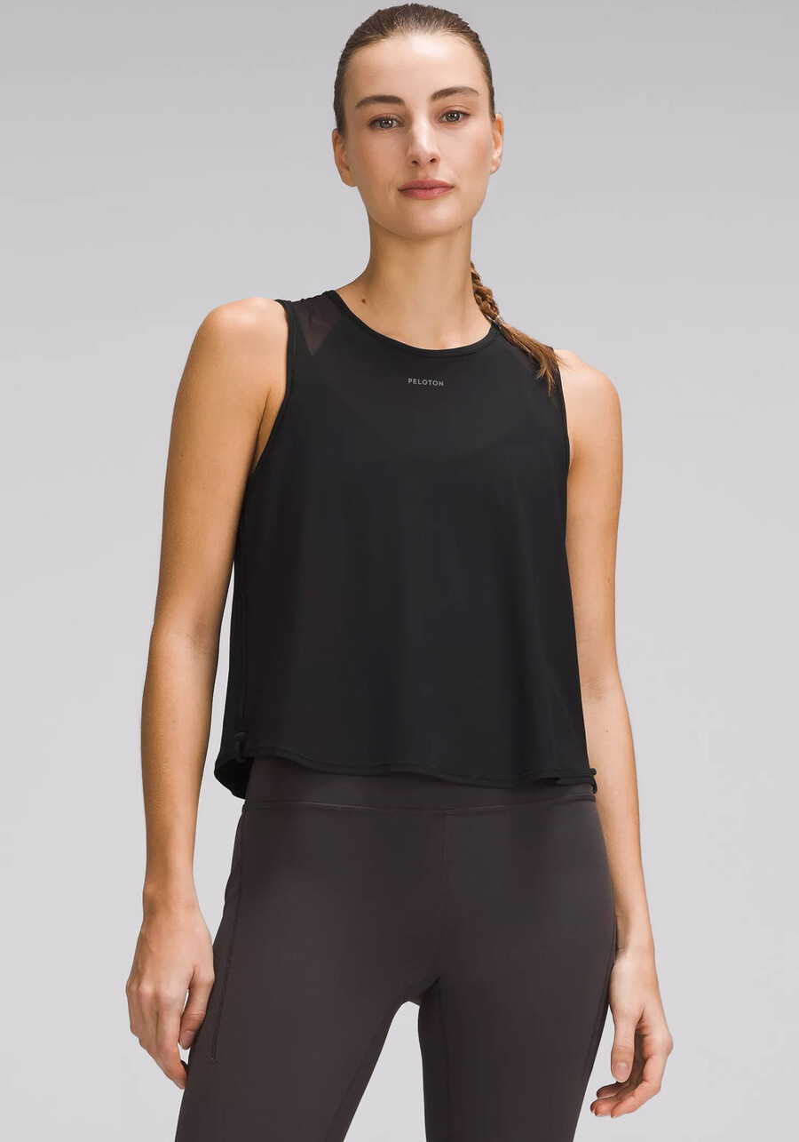 kurzes tanktop mit sculpt-effekt