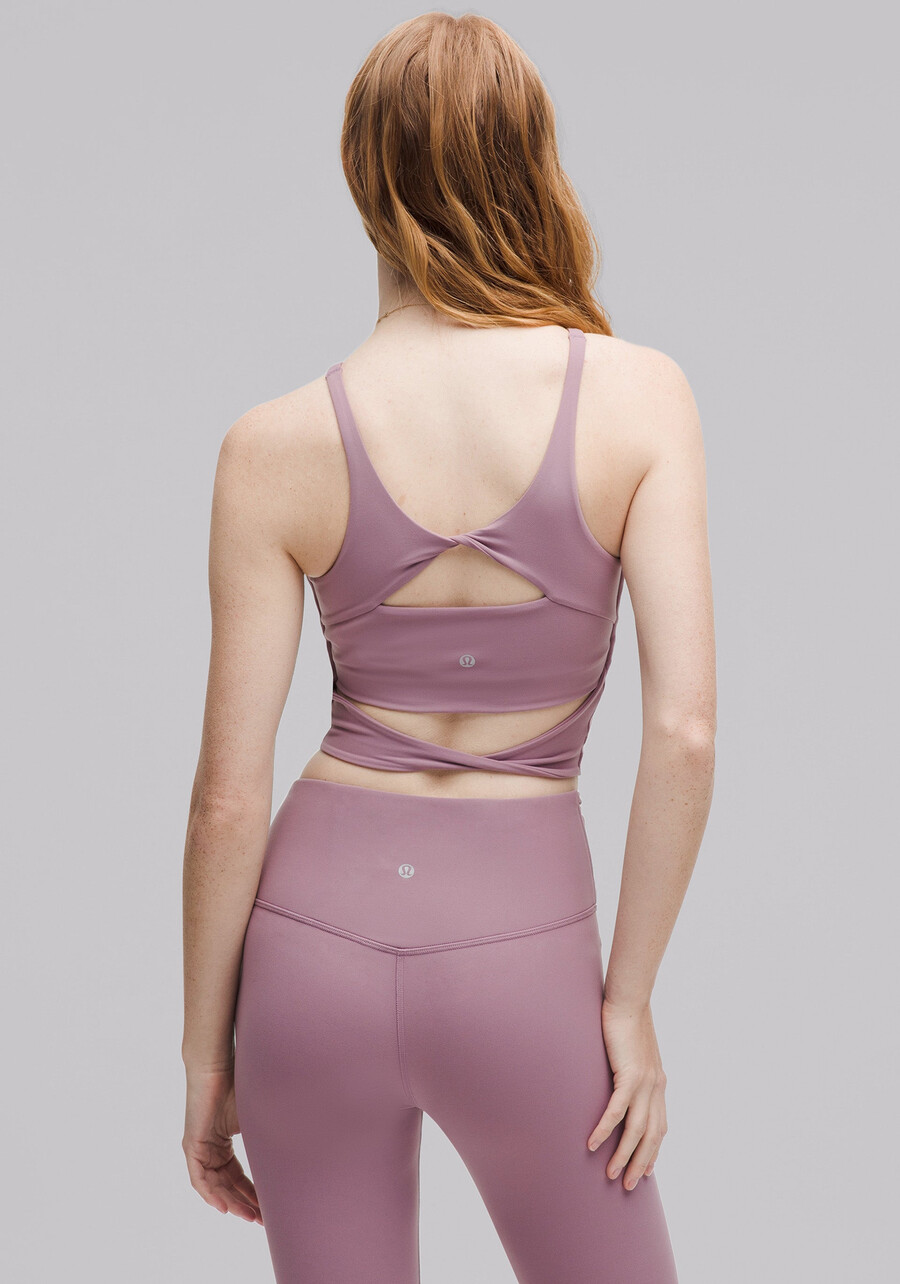lululemon align twist-back tanktop leichter halt cd