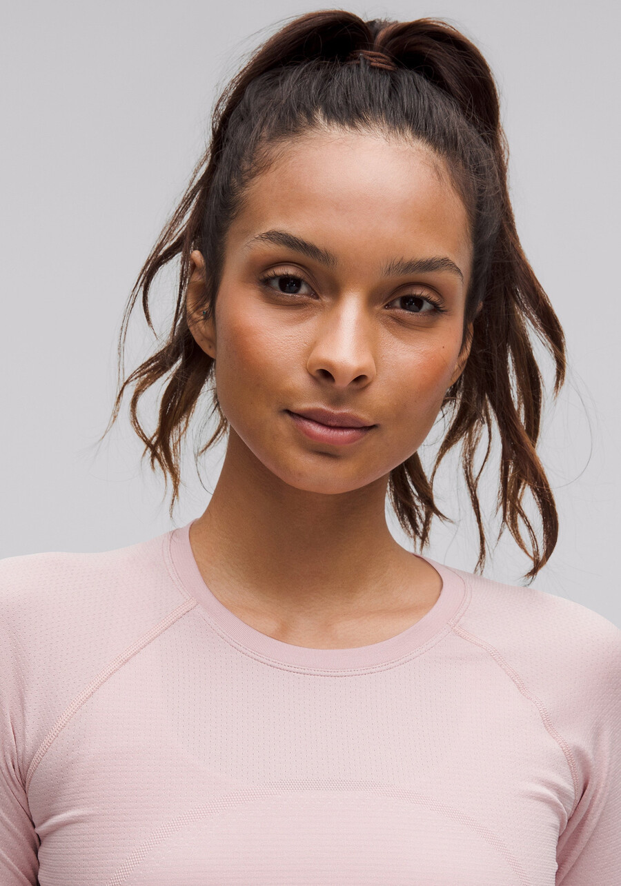 swiftly tech cropped long-sleeve shirt 2.0