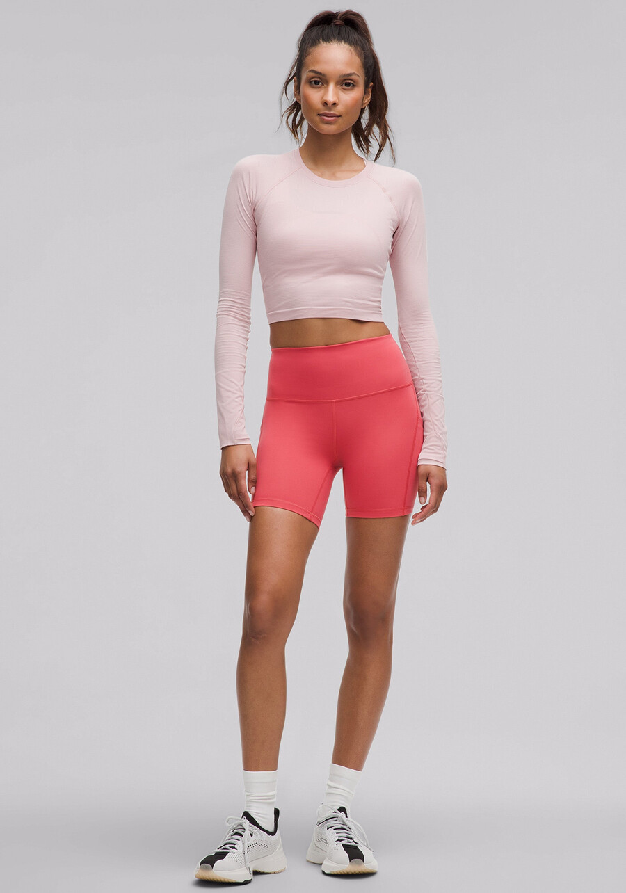 swiftly tech cropped long-sleeve shirt 2.0