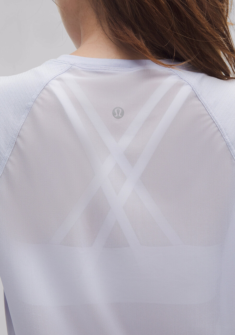 swiftly langarmshirt mit mesh-rücken