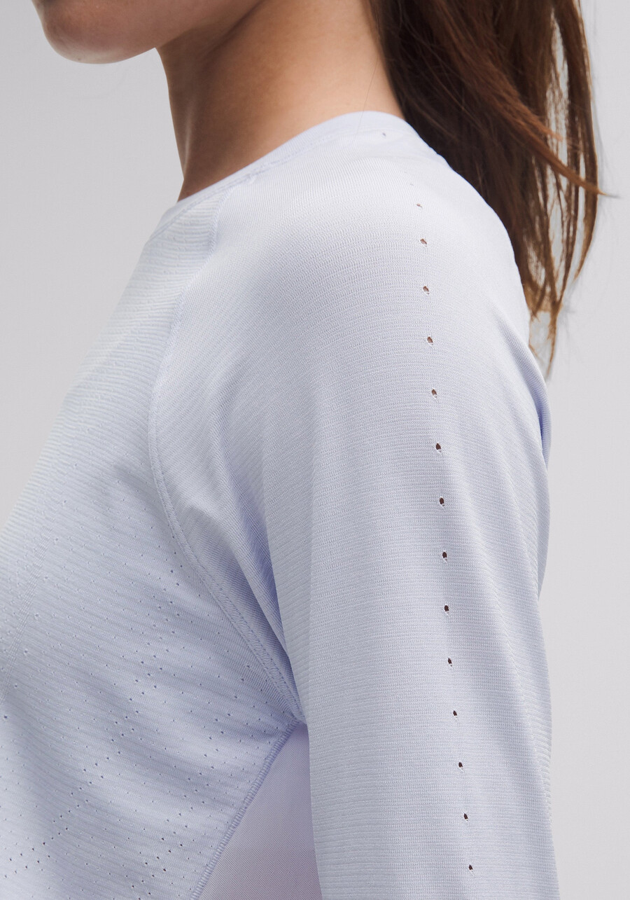 swiftly langarmshirt mit mesh-rücken