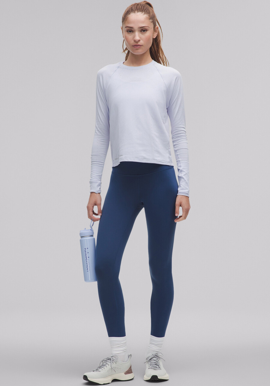 swiftly langarmshirt mit mesh-rücken