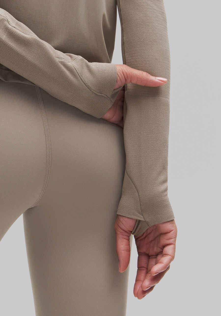 swiftly langarmshirt mit mesh-rücken