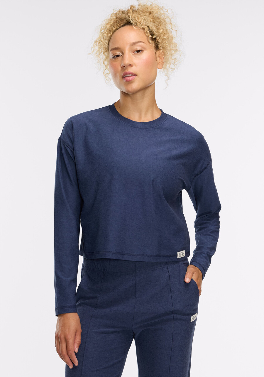 dreamblend rundhals-langarmshirt