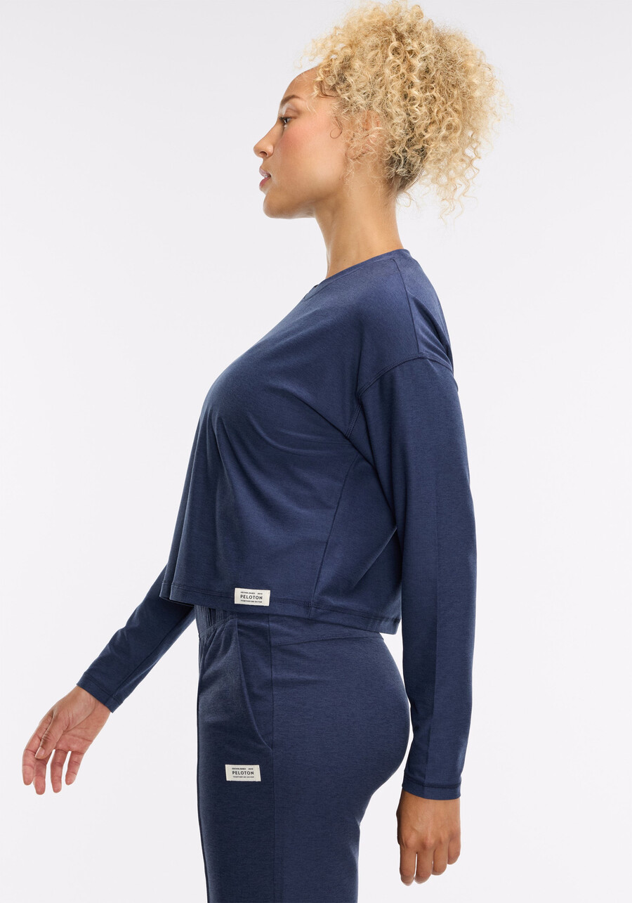 dreamblend rundhals-langarmshirt