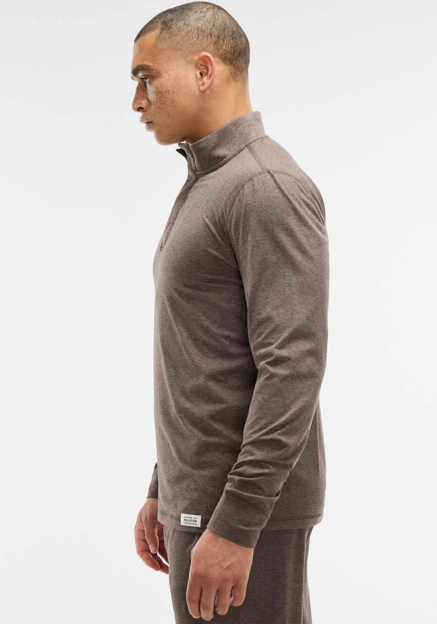 dreamblend pullover mit druckknopfleiste