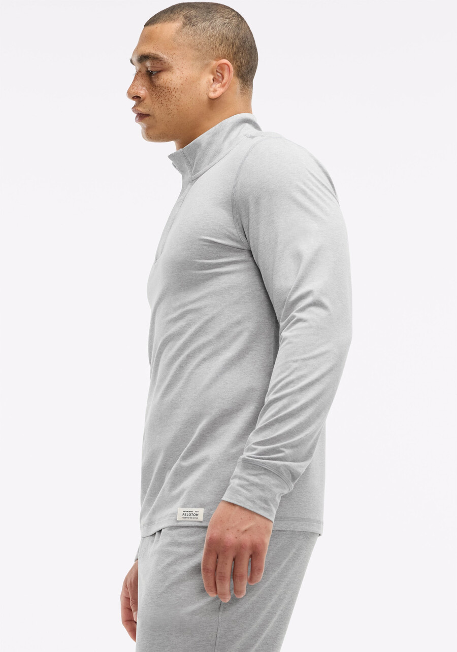 dreamblend pullover mit druckknopfleiste