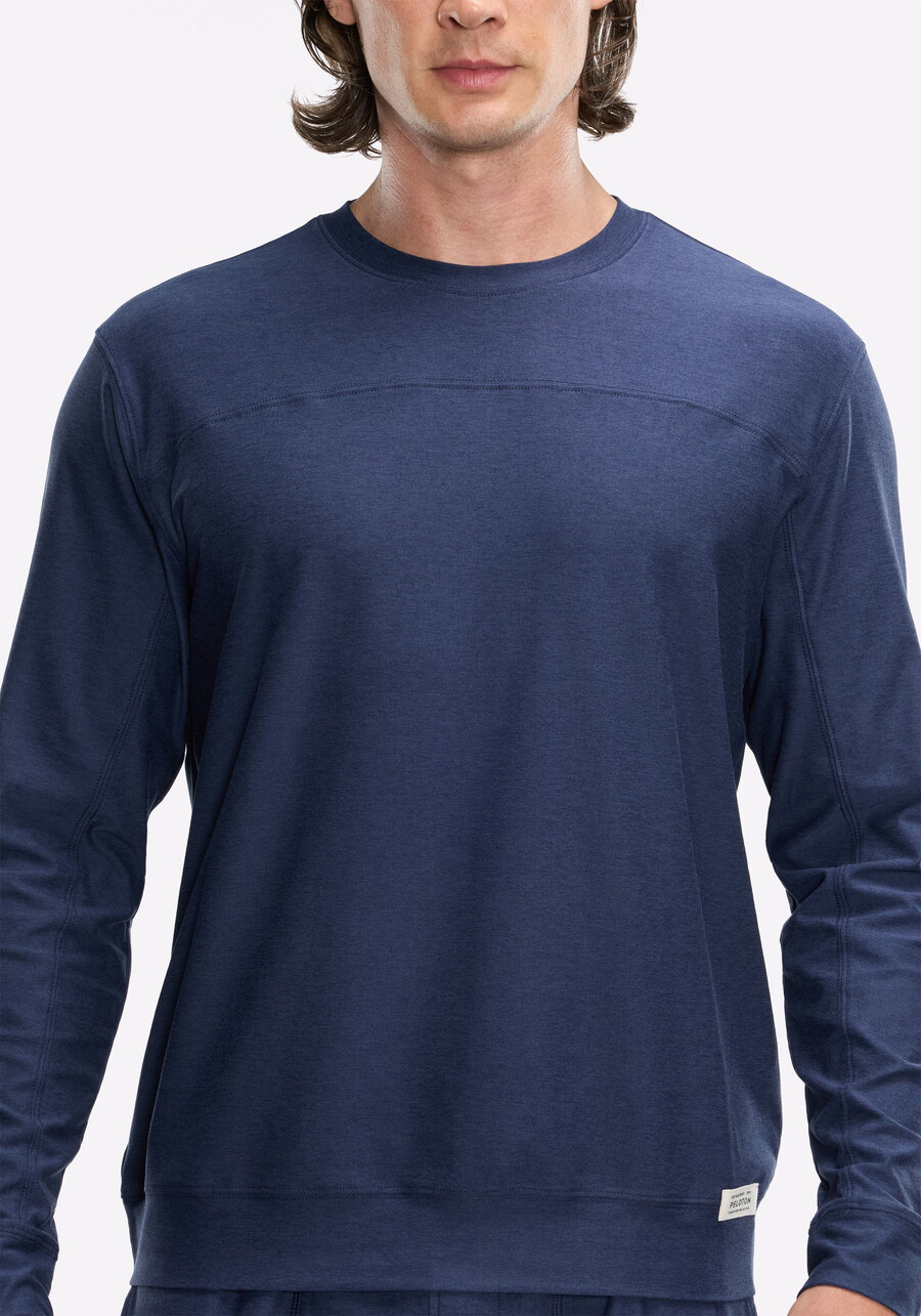 dreamblend pullover mit gebogener passe