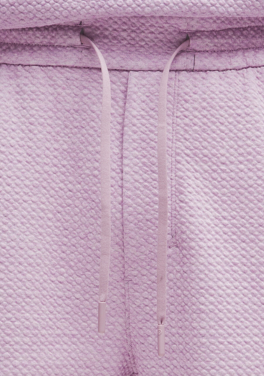 kurze strukturierte baumwollshorts im doppelstrick-look 7 zoll