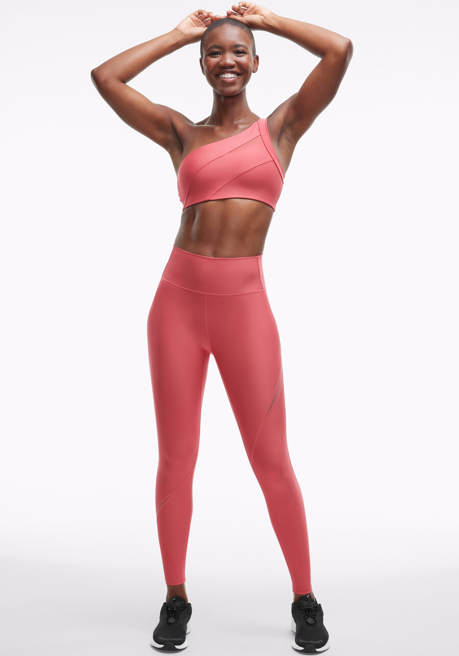 endurance light mesh splice high rise leggings