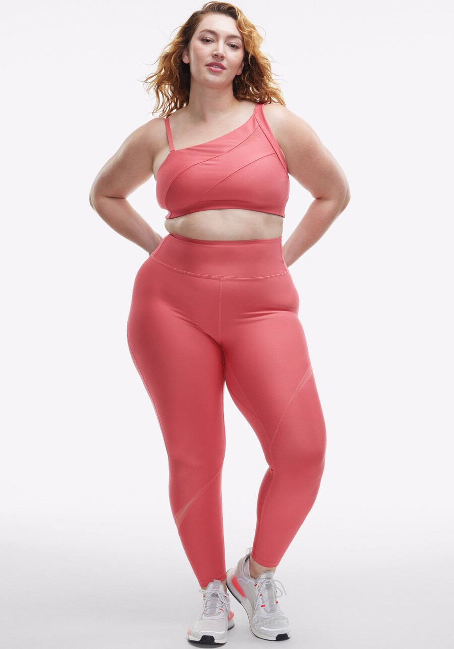 endurance light mesh splice high rise leggings
