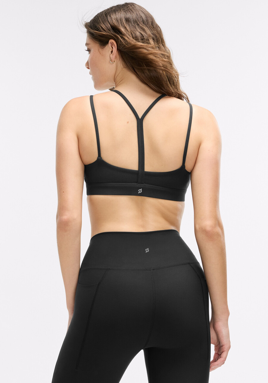 schwarzes cadent leggings-set