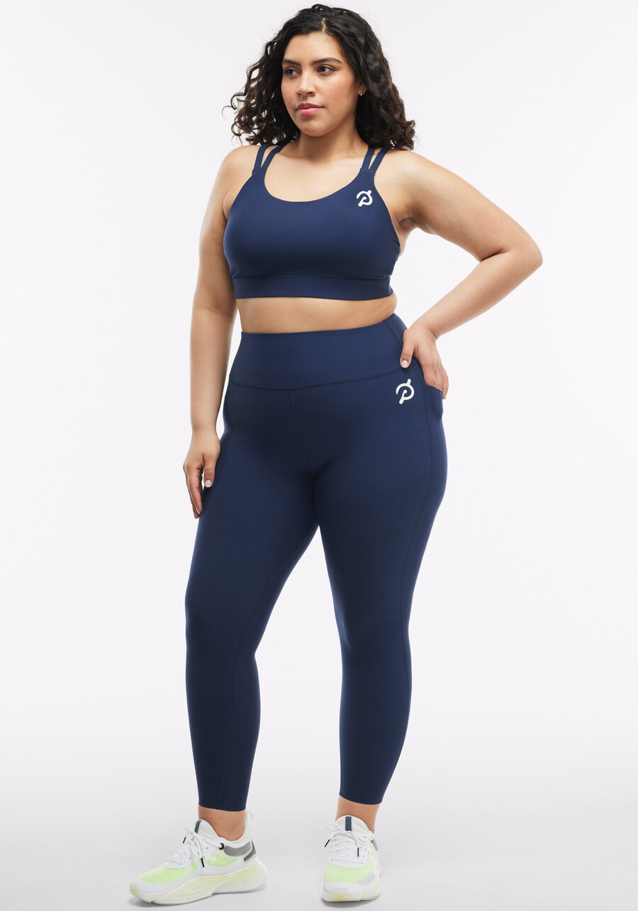 leggings-set in dunkelblau
