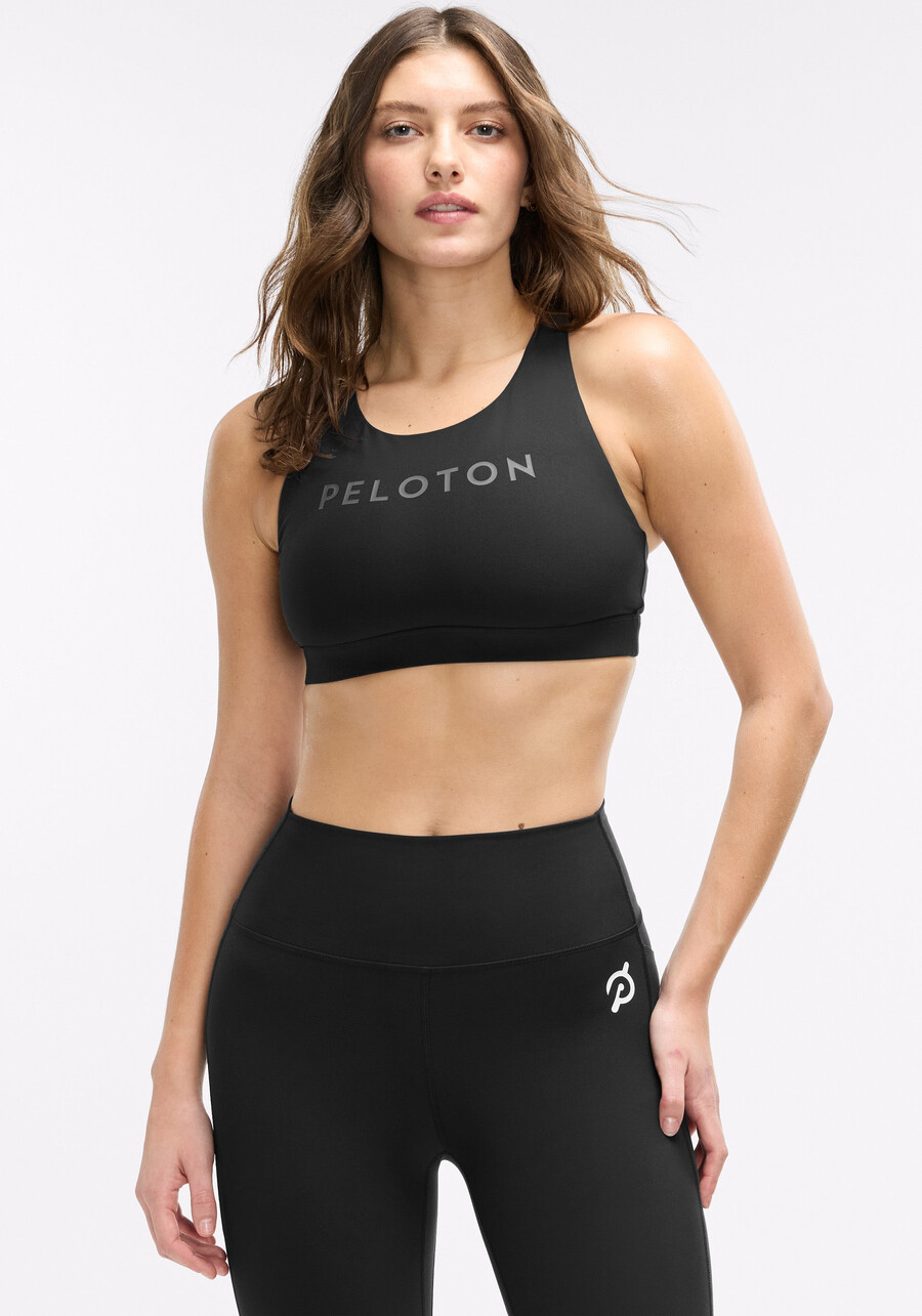 schwarzes cadent leggings-set