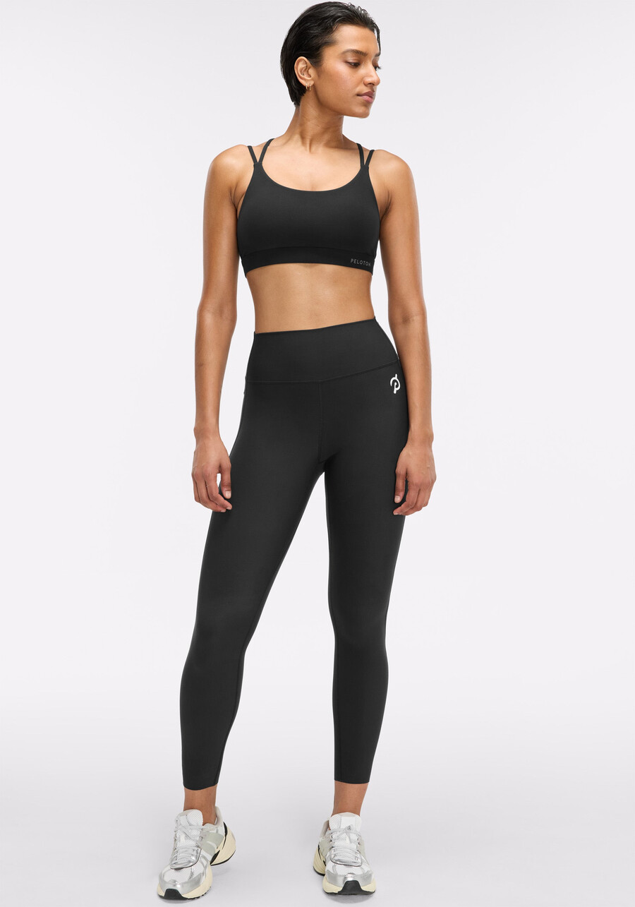schwarzes cadent leggings-set