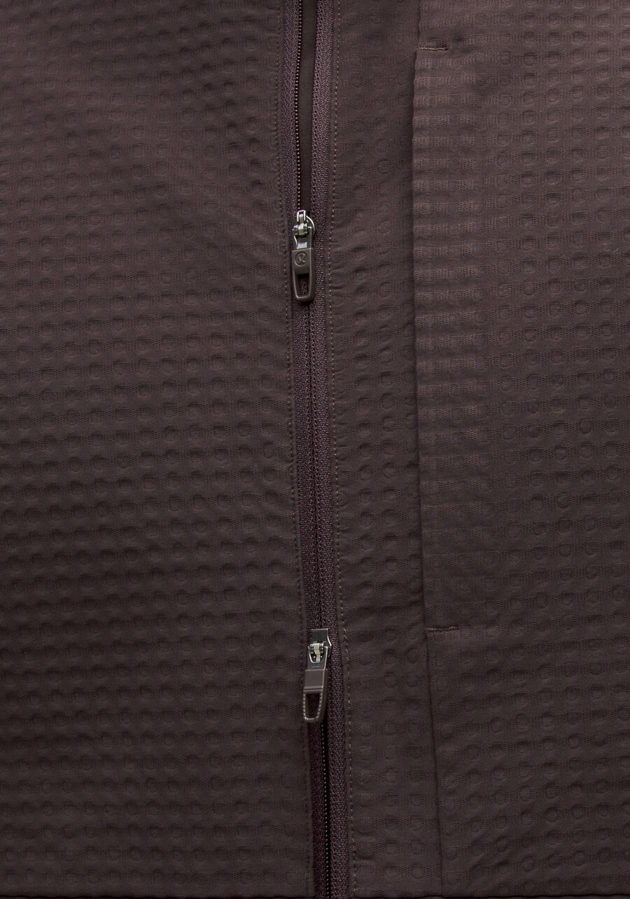 fleecejacke mit durchgehendem reißverschluss