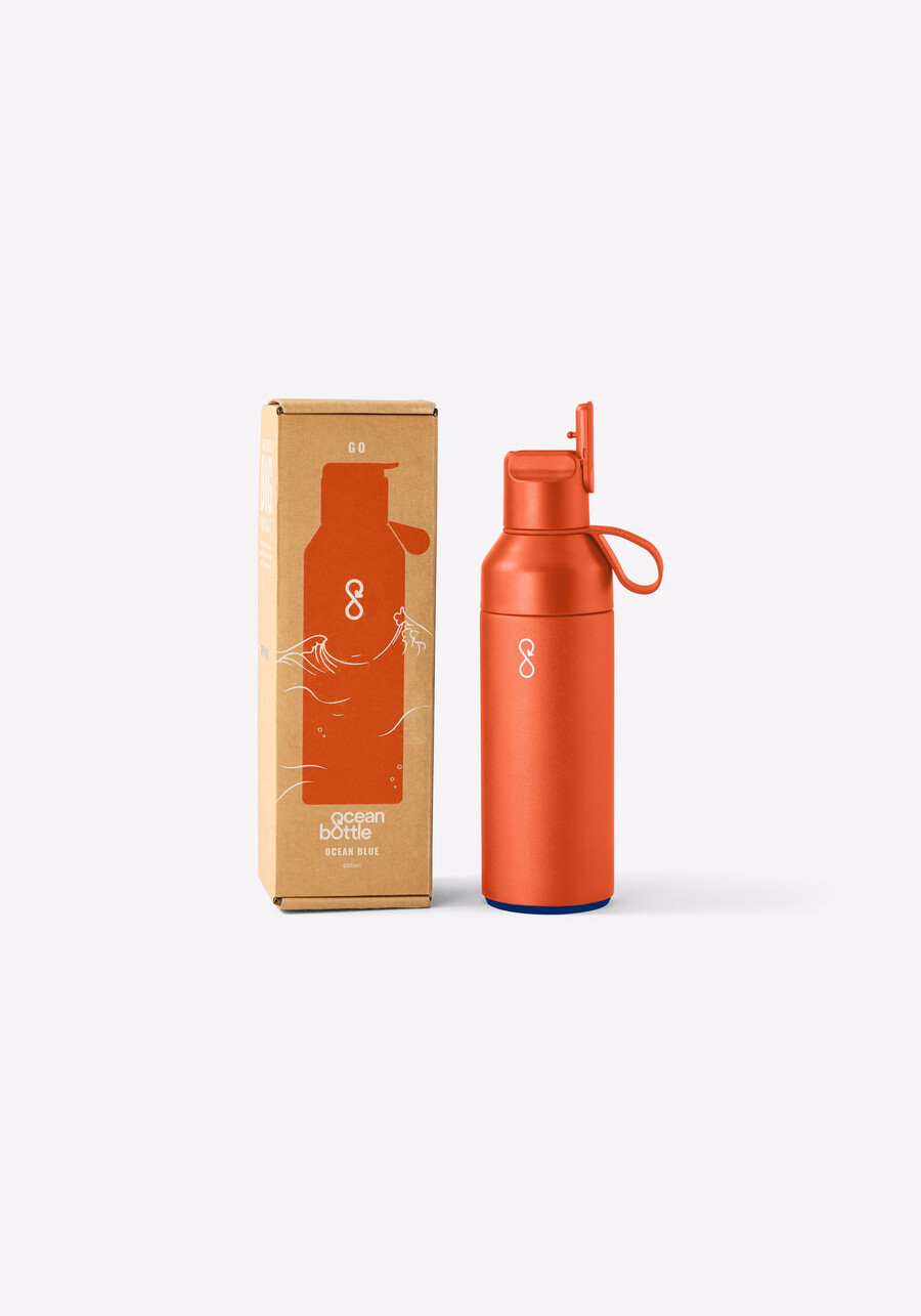 ocean bottle go sun orange 500 ml