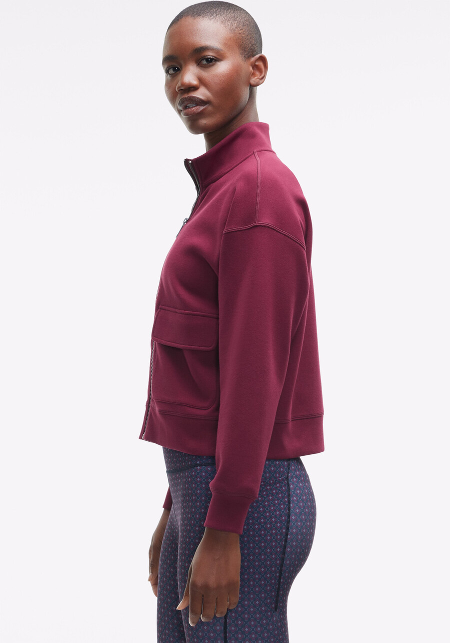tech double knit full zip