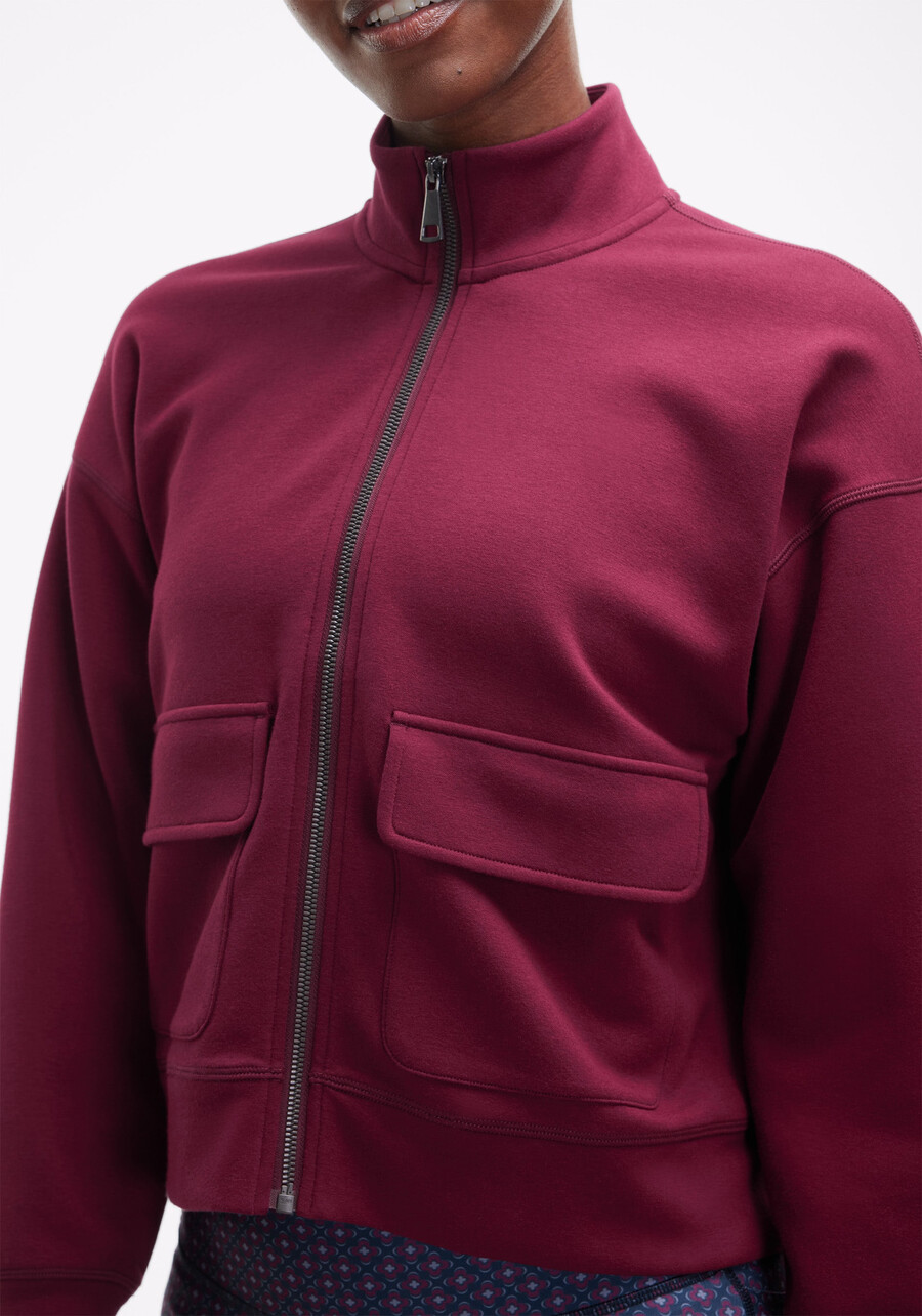 tech double knit full zip