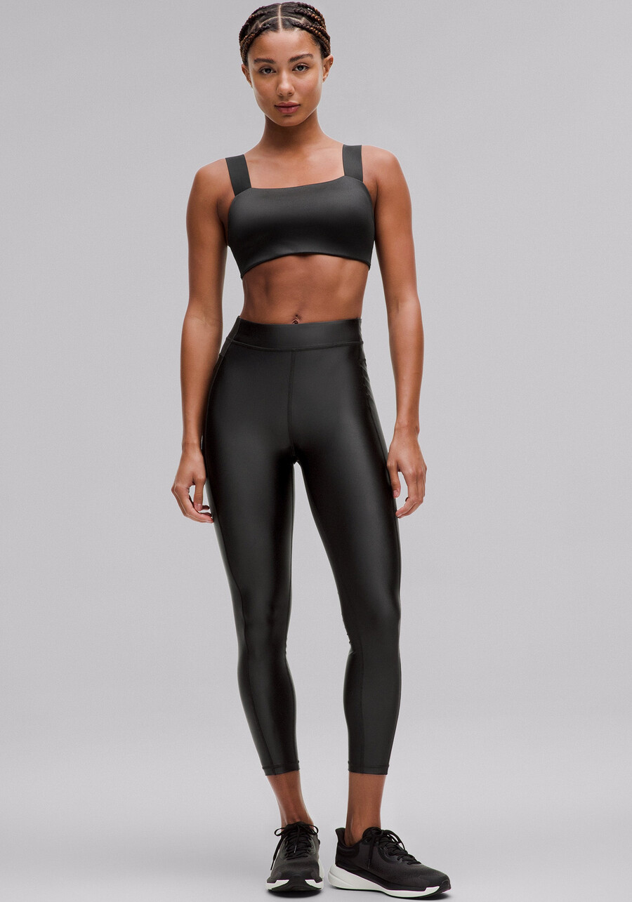 satin shine high-rise tight 25