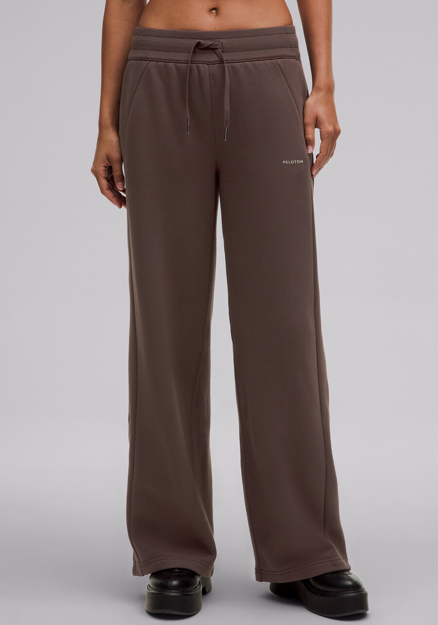 scuba mid-rise wide-leg hose normal