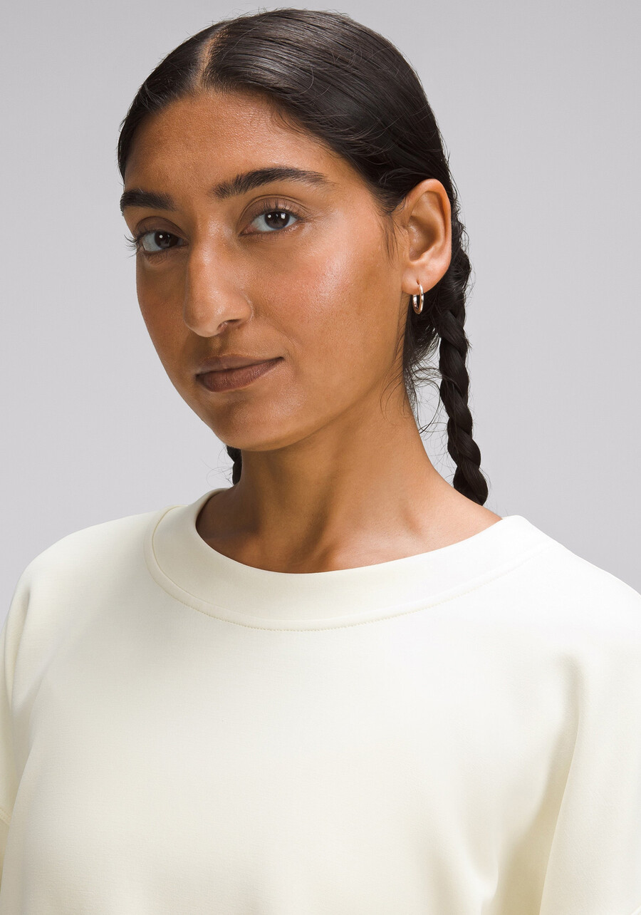 softtreme perfectly oversized cropped crew
