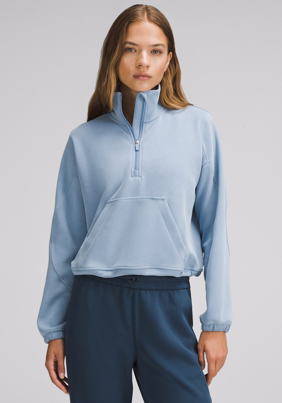 gebürstetes softtreme half zip