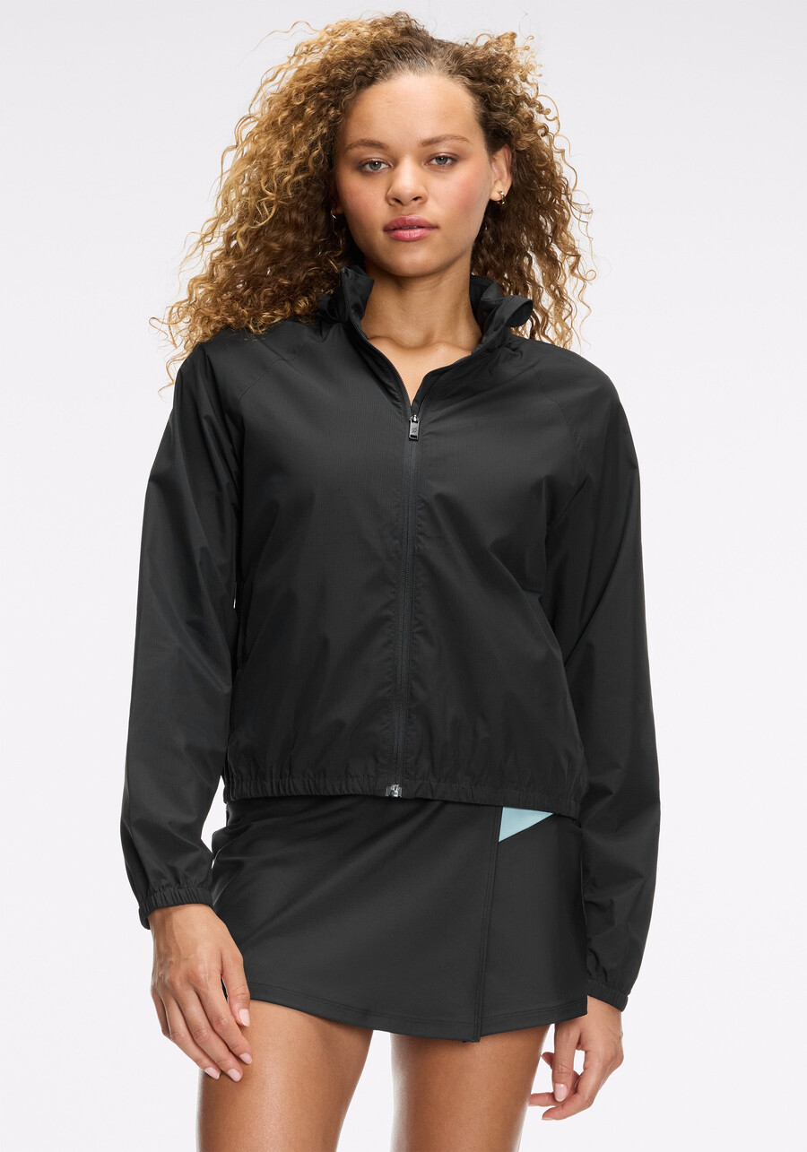 gewebte laufjacke