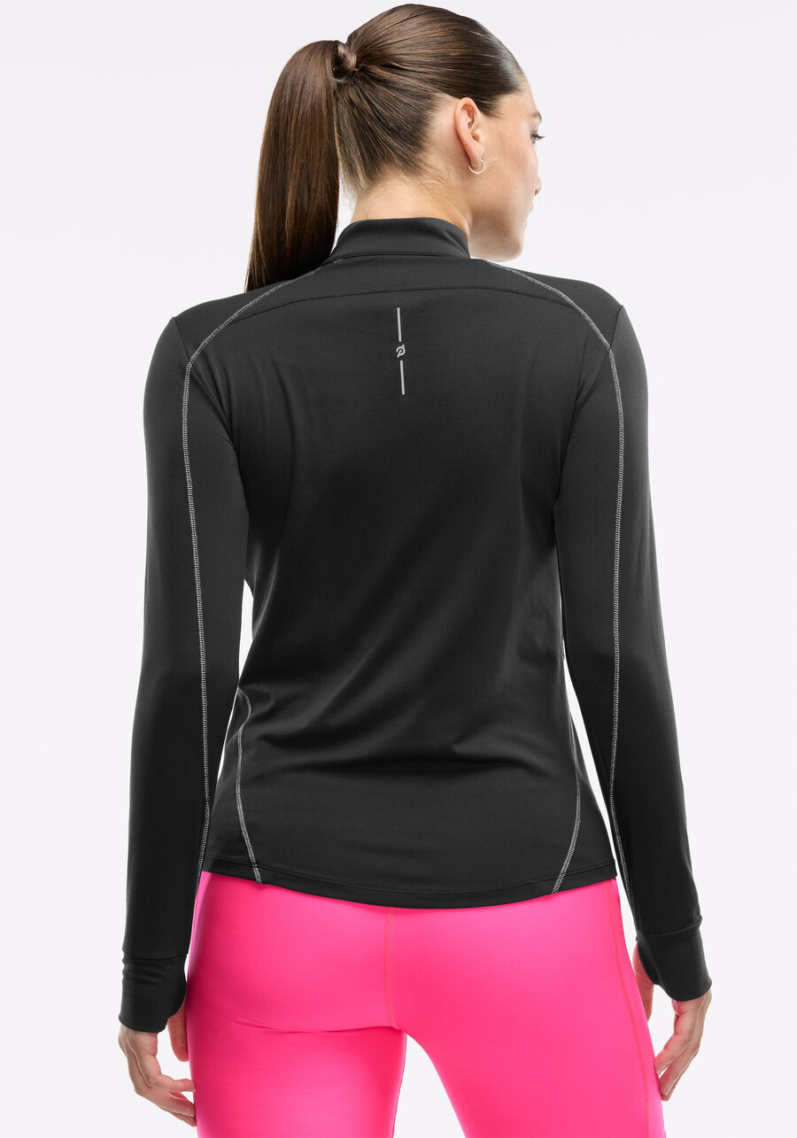 active brushed jersey ¼ zip