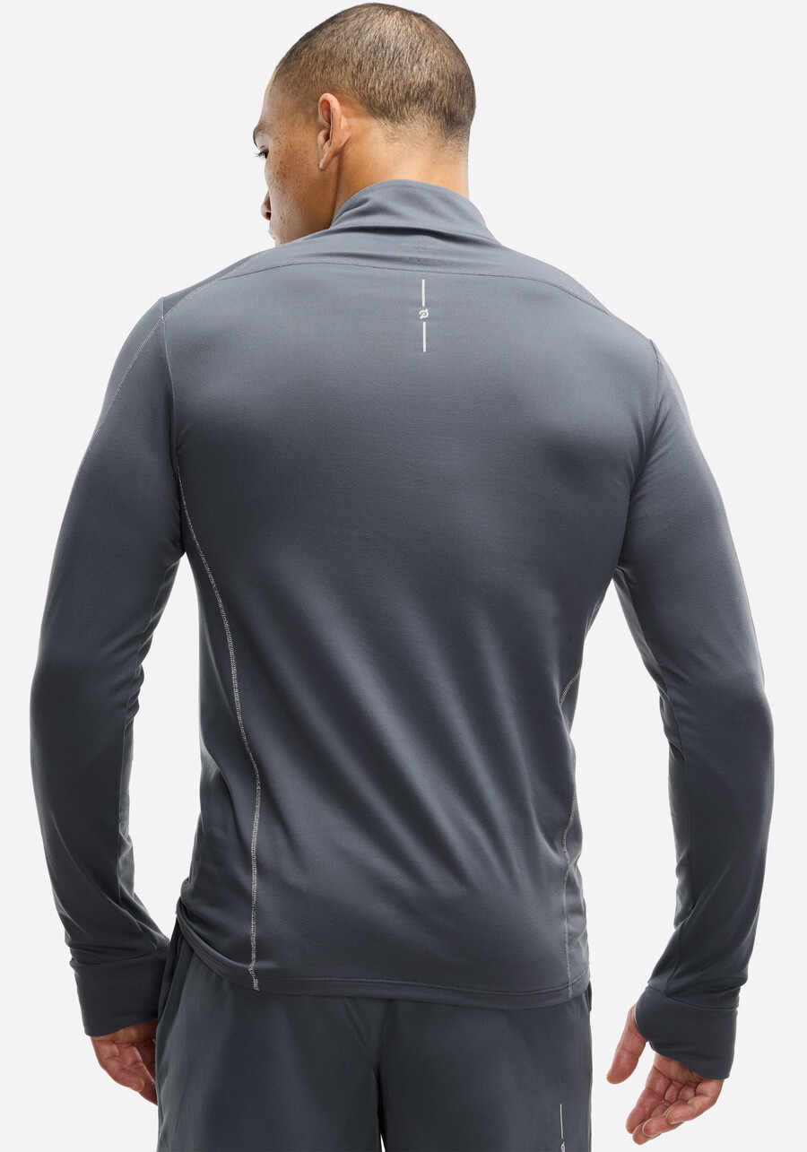 active brushed jersey ¼ zip