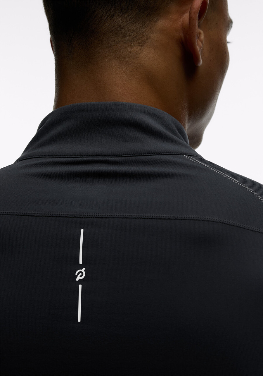 active brushed jersey ¼ zip