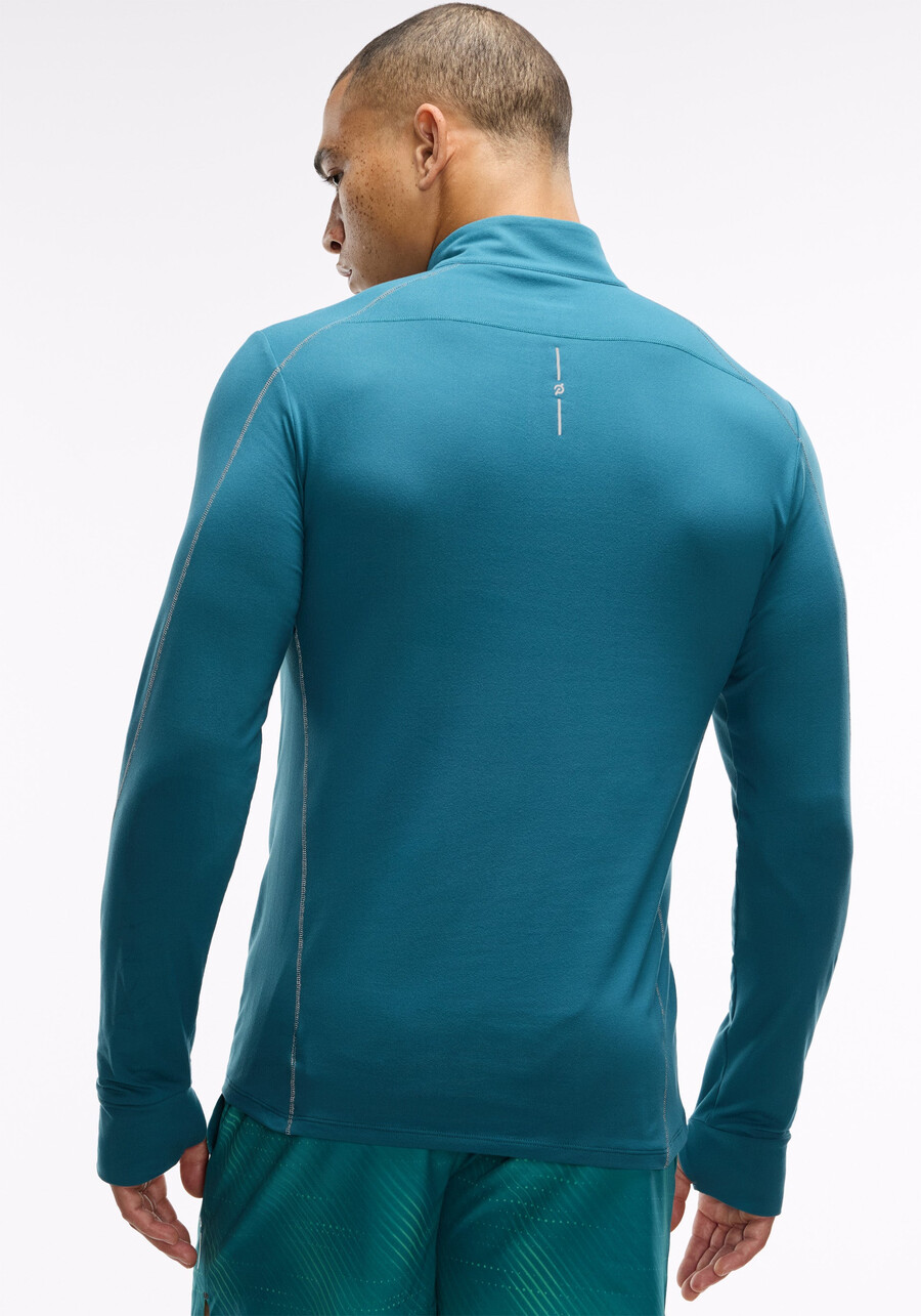 active brushed jersey ¼ zip