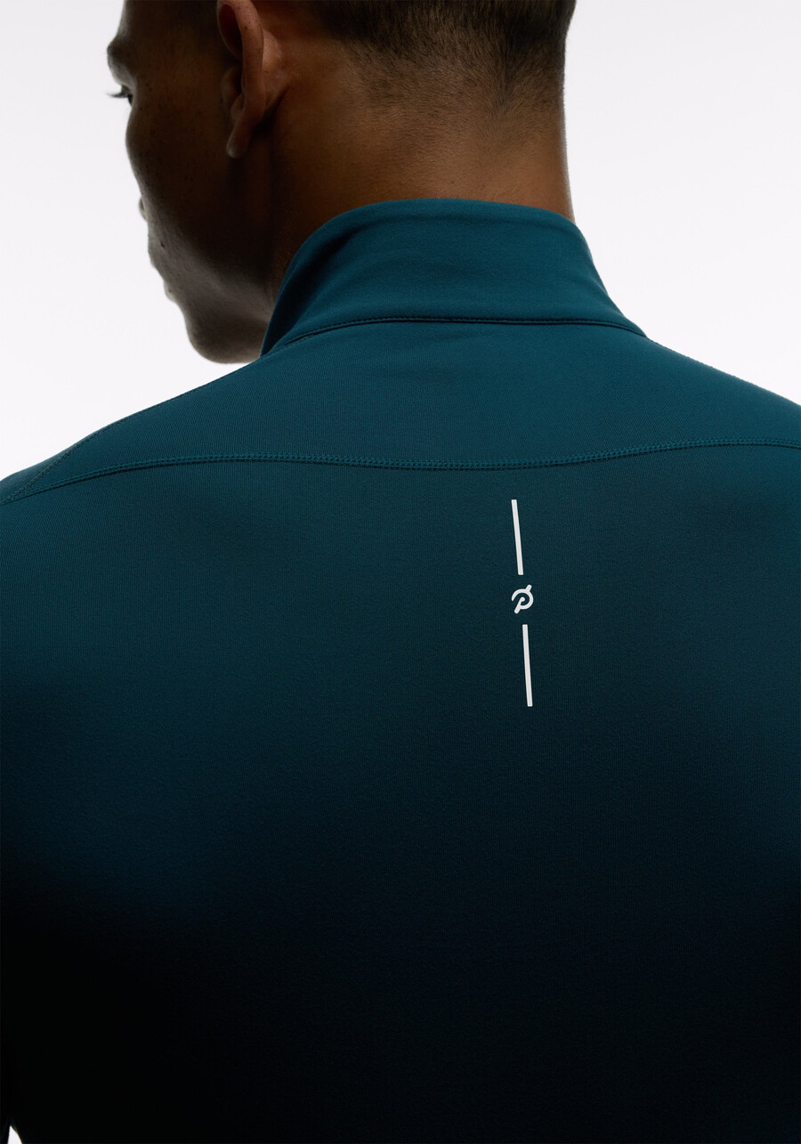 active brushed jersey ¼ zip