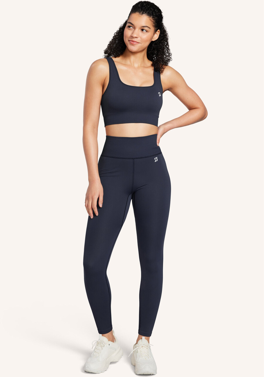 nahtlose leggings mit hohem bund