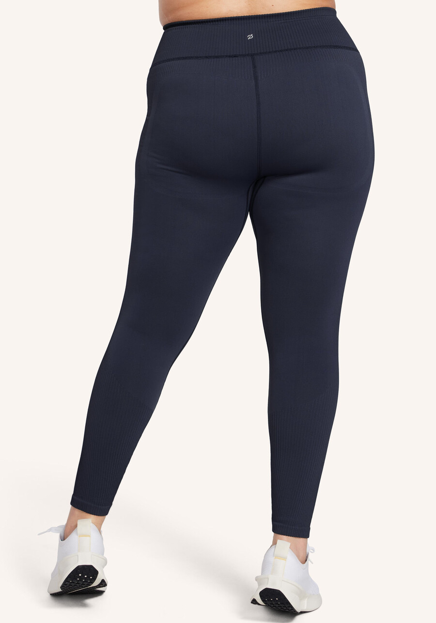 nahtlose leggings mit hohem bund