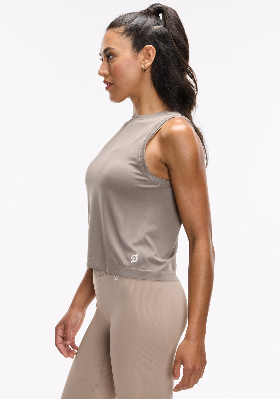 nahtloses muskel-tanktop