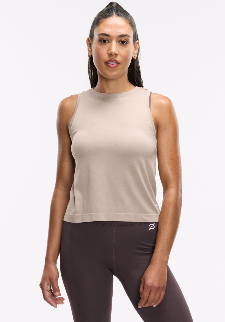 nahtloses muskel-tanktop
