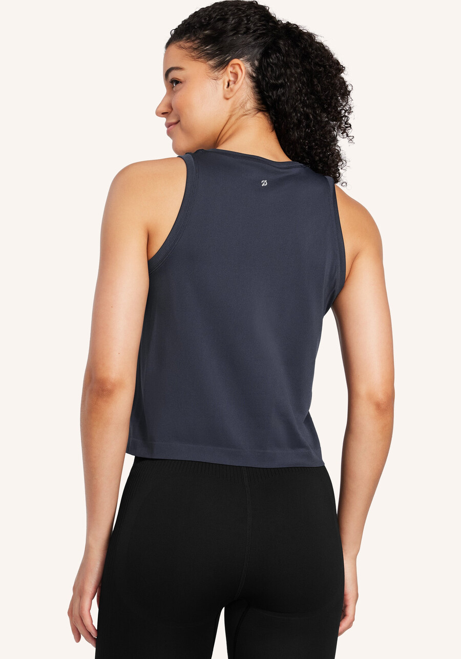 nahtloses muskel-tanktop