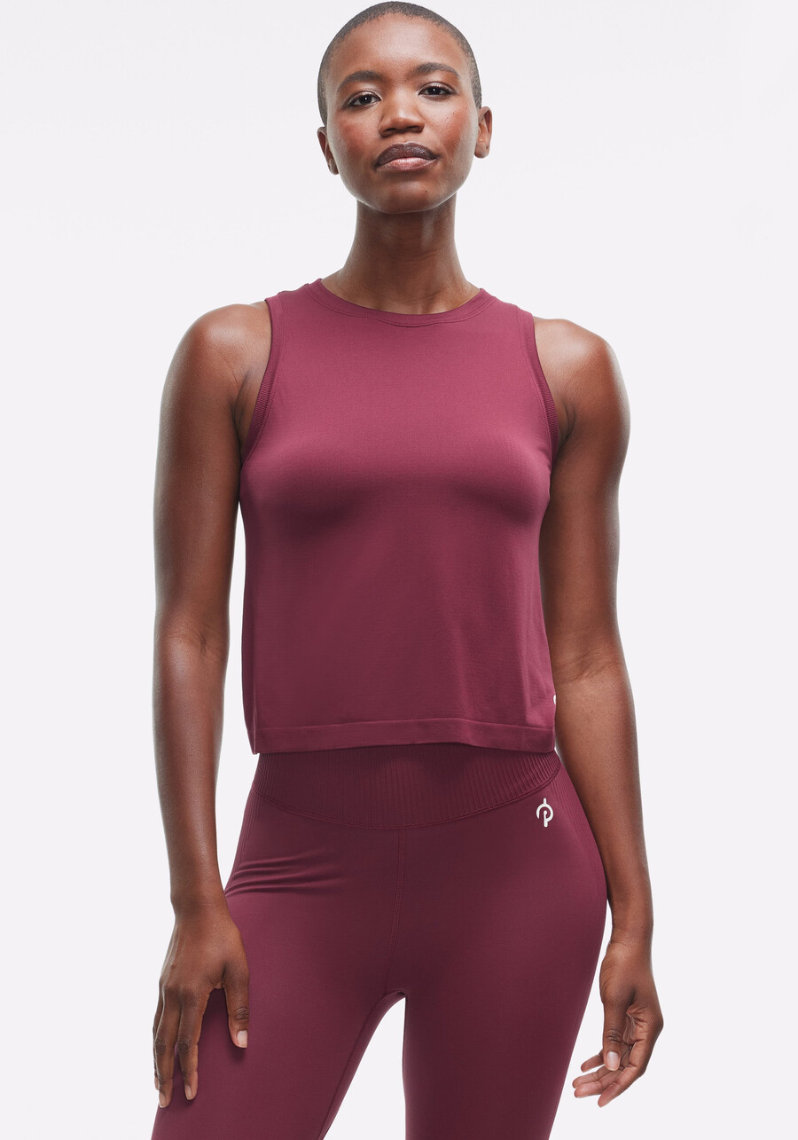 nahtloses muskel-tanktop